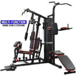 Body Iron Multi Station Home Gym With Leg Press BHG7000 + Power Tower + Ab Bench -World Fitness Ha9476d206daa4be48f7011e590e17608r