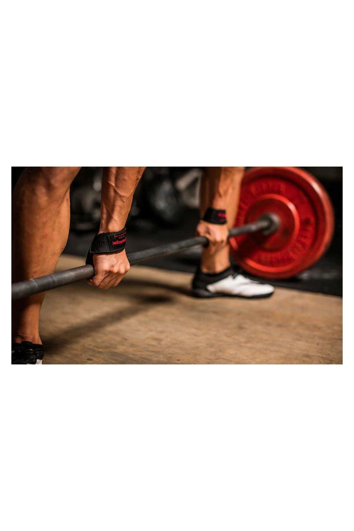 Harbinger Padded Cotton Lifting Straps 5 Harbinger Padded Cotton Lifting Straps - Image 3