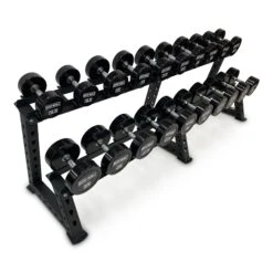 Body Iron 500kg Commercial Club CPU Dumbbell Set With Optional Rack