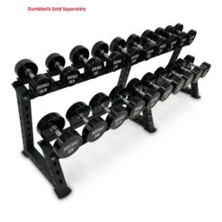 Body Iron 10-Pair Commercial Dumbbell Rack 25 Body Iron 10-Pair Commercial Dumbbell Rack -World Fitness IMG 0059t
