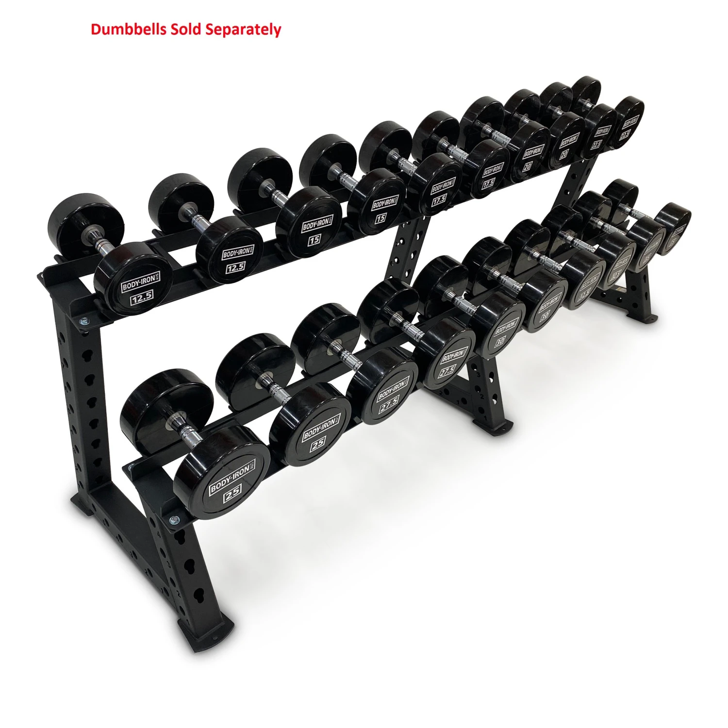 Body Iron 10-Pair Commercial Dumbbell Rack 14 Body Iron 10-Pair Commercial Dumbbell Rack - Image 12