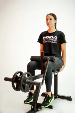 Body Iron Seated Calf Raise Machine -World Fitness SeatedCalfRaise 04